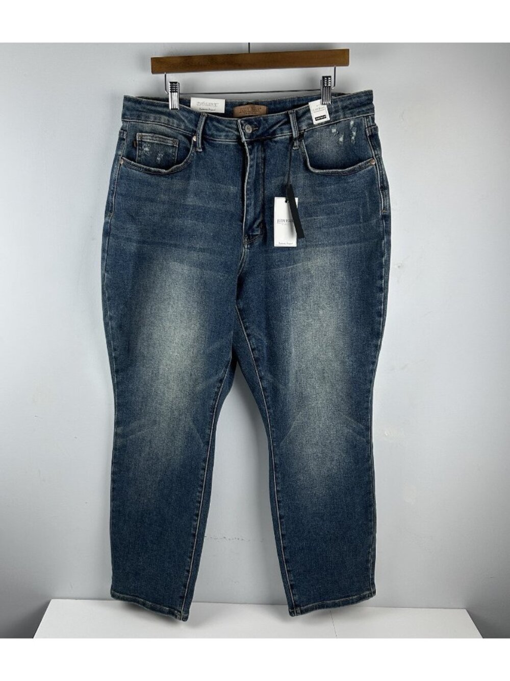 Judy Blue High Waist Slim Fit Jeans  20w JB88776DK Dark Blue Casual Trendy NEW